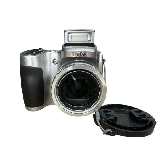 Kodak EasyShare Digital Camera Z710 Silver 7.1 MP 10X Zoom with Bag TESTED - Picture 3 of 8